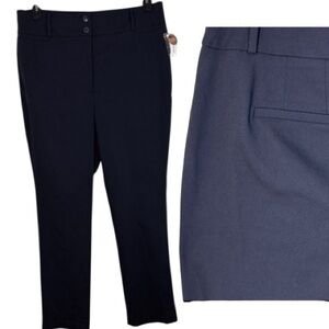 Lane Bryant Pants Navy Straight Leg‎ High-Rise in Size 18  NWT